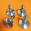 Leveling Pad with 20 (degree) swivel off center line to adjust and level uneven surfaces