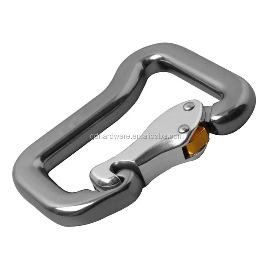 18kn Multiuse Aluminum Climbing Carabiner Clips Hook For Parachuting
