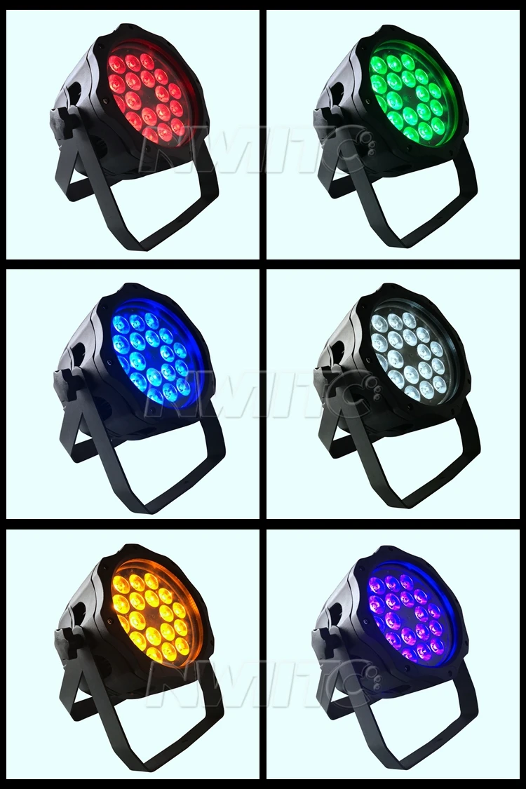 Factory price 18x18w rgbwa uv 6in1 ip65 outdoor waterproof led par light