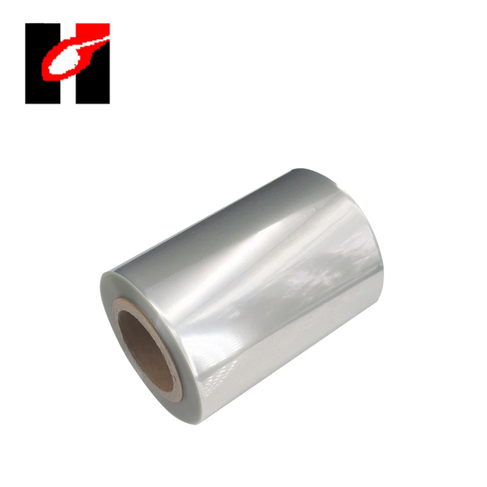 
pet shrink film in rolls for bottle label 