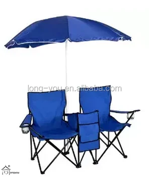 Aioaii Folding Fabric For Beach Chair With Umbrella Two Beach