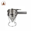 2019 Creative kitchenware Stainless steel funnel Syrup funnel