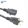 Oem Welcome Usa Computer Monitor Power Supply Ac Extension Cord/Power Lead Cable