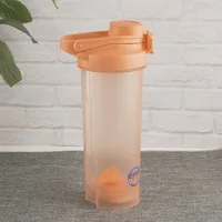 

Petolar recycled plastic protein shaker bottle fitness bottle shaker with mixing ball