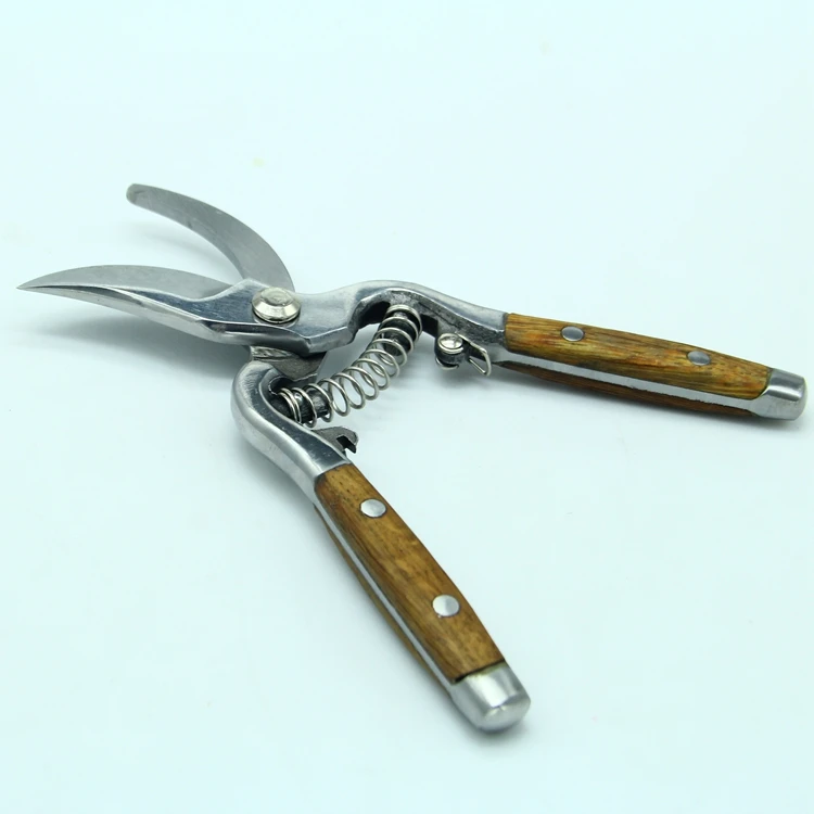 Best Quality Heavy Duty Hand Tree Pruners With Wooden Handle Buy