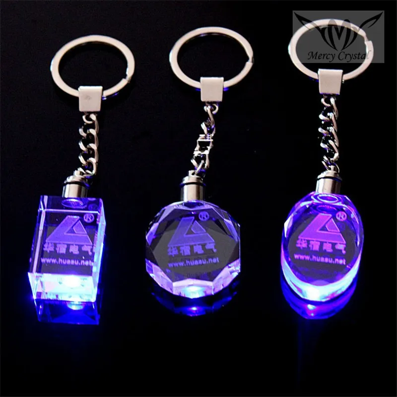 Crystal Keychain Led Flashing Key Ring For Children Holiday Gifts Buy Led Flashing Key Ring