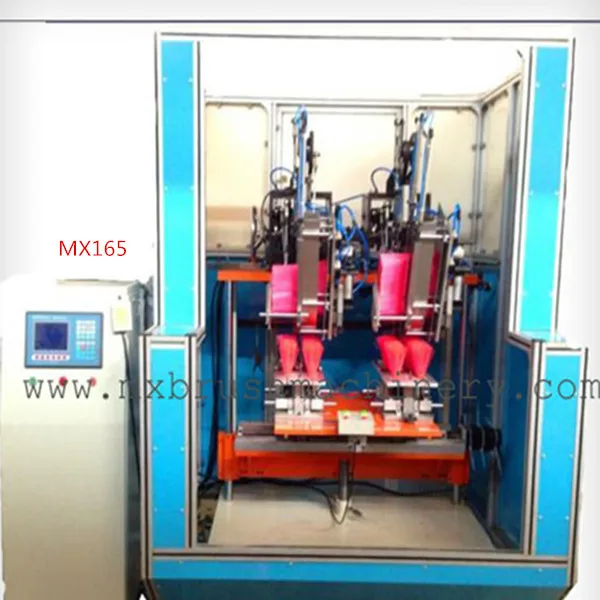 2axis 2 heads brush machine_