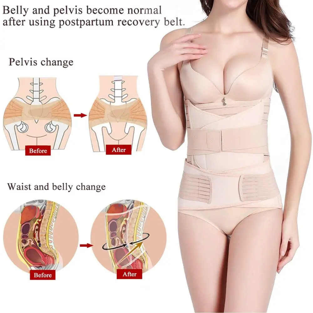 Women Postpartum Belt Belly/Wrap Body Shaper Support Recovery