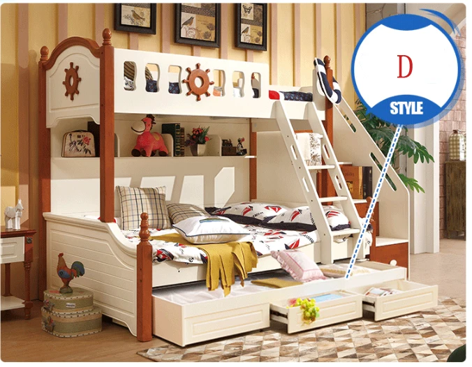 Factory Export Lowest Price Wood Bunk Bed /kids Bunk Bed/children Bunk