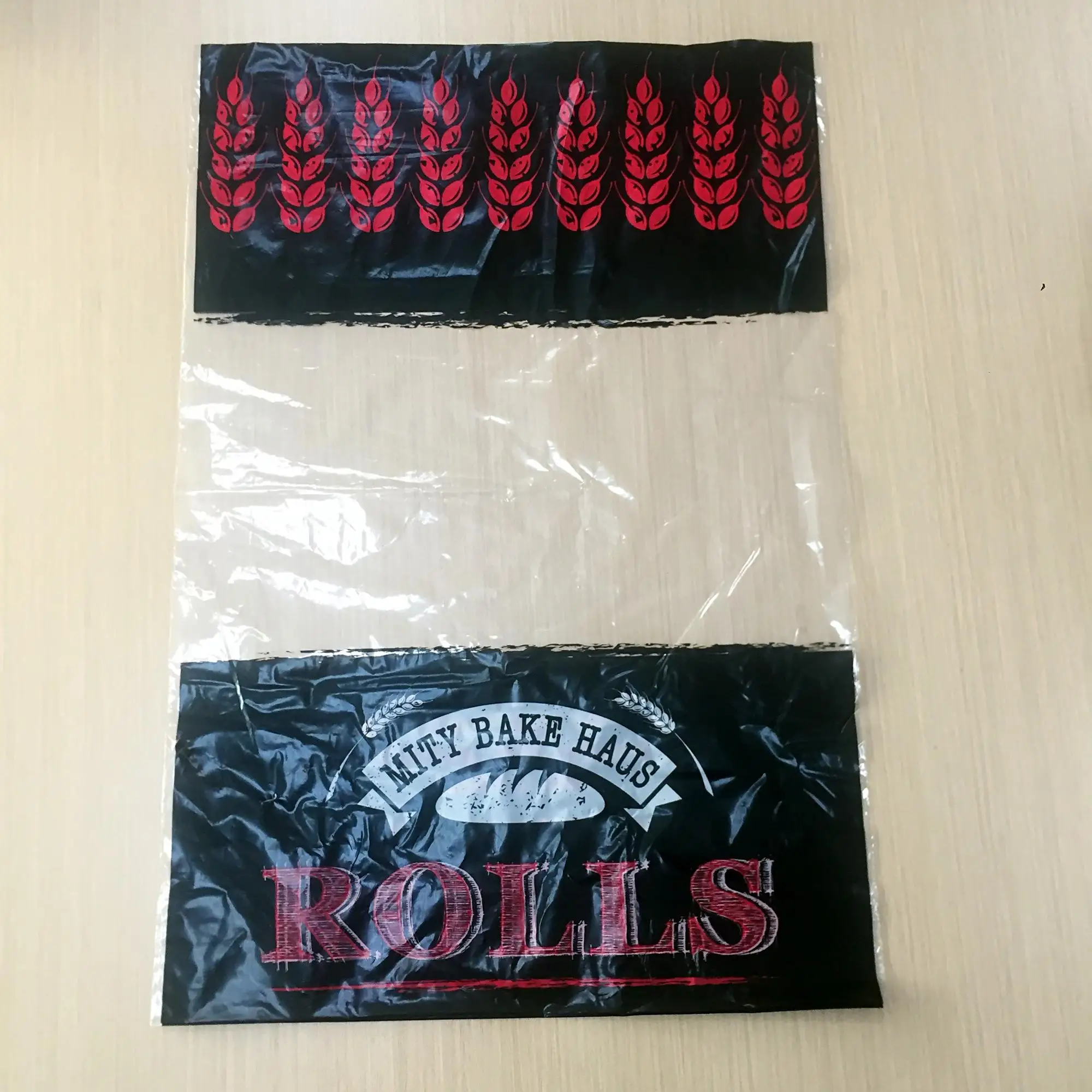 Wholesale Custom Printed Clear Ldpe Plastic Bread Packaging Wicket Bags
