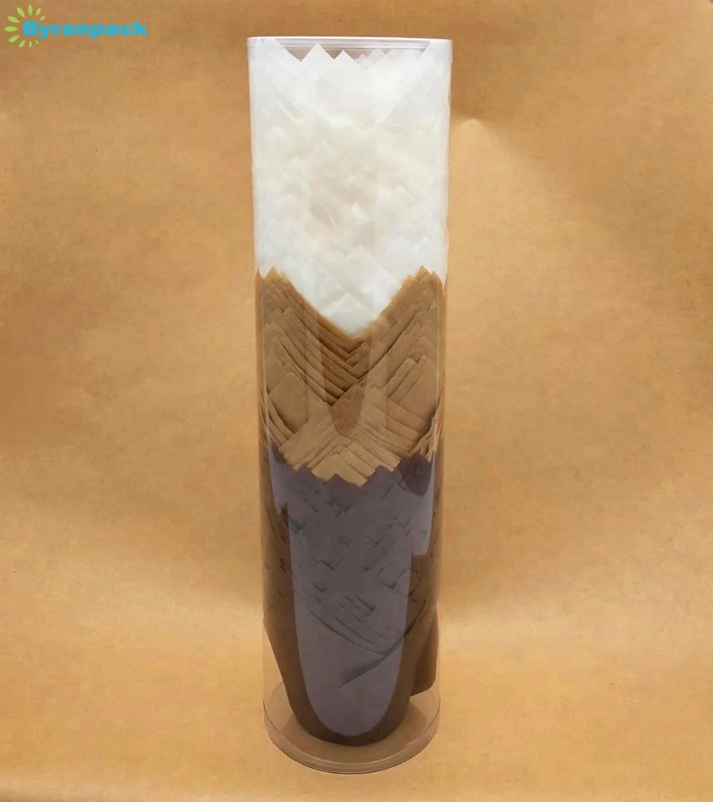 
Amazon hot sale Europe greaseproof paper tulip paper muffin baking cup 