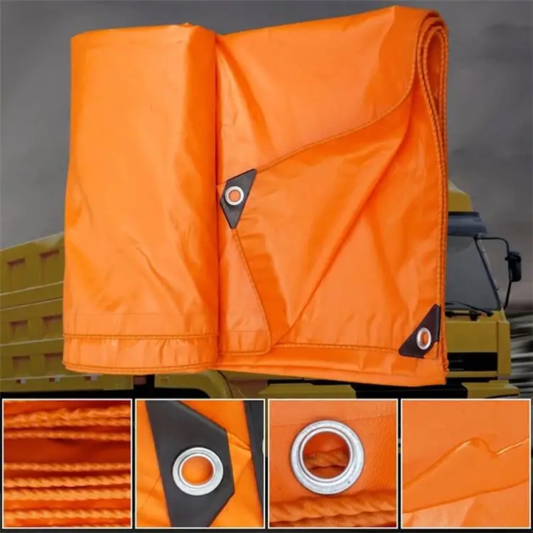 
Knife Cloth Trailer Tarp/Train Cover Tarpaulin/Cargo Goods Tarpaulin Cover 