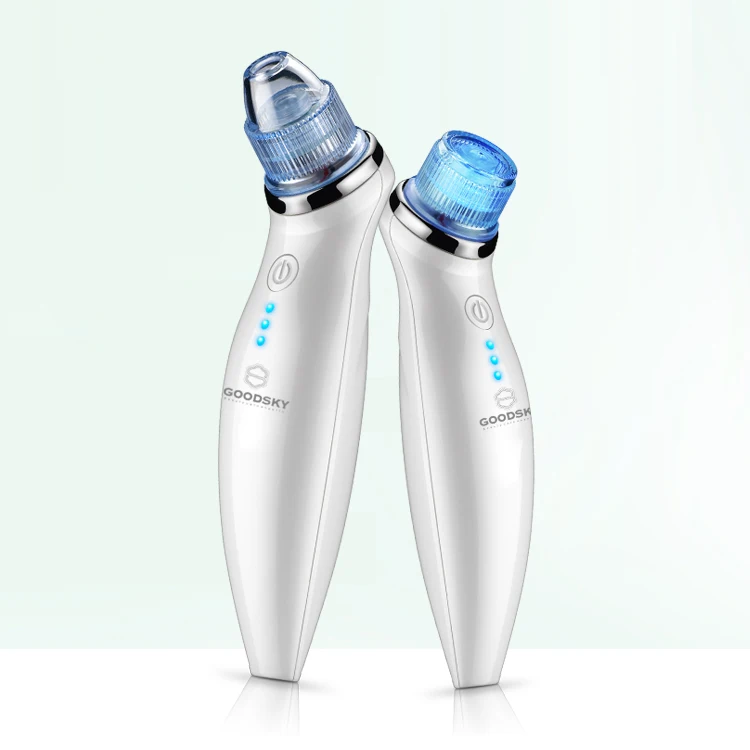 

High quality easy use Skin health care vacuum blackhead remover tool, White