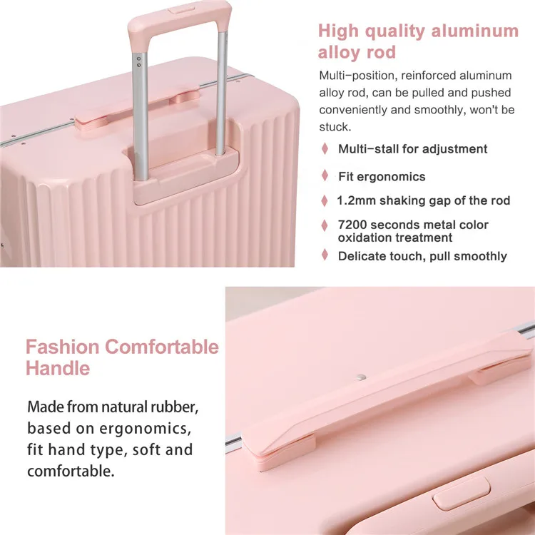 High Quality Colorful Waterproof Hard Shell Pc Material Travel Bag ...