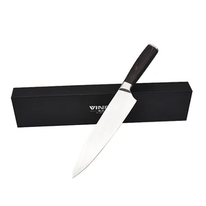 Image of topsales kitchen 8" chef knife with pakka handle