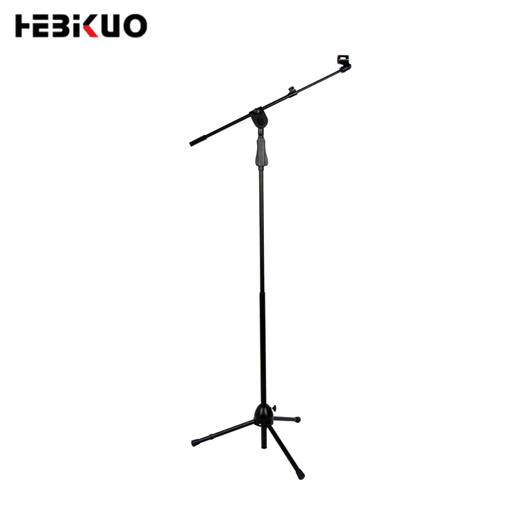 

HEBIKUO High Quality Cheap Iron flexible microphone stand accessories shelf, Black