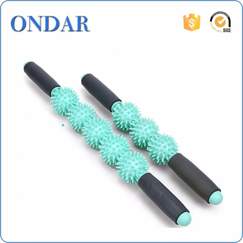Ondar Spiky Ball Massage Stick For Relieving Labeling 500 Pcs 17'',20