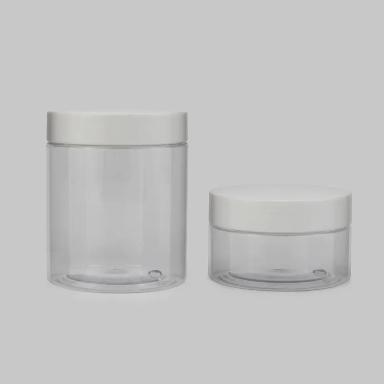 Large Wholesale 150ml 180ml 300ml 5oz 6oz 10oz Clear Wide Mouth Round