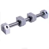 CNC machine milling stainless steel 316 auto transmission support shaft block