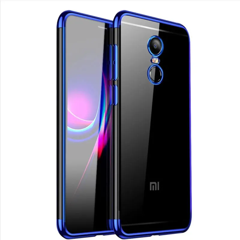 

Free Shipping Hot Sell TPU Case Transparent Soft Mobile Case for xiaomi Redmi 5 Plus