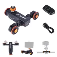 

YELANGU L4X Motorized Camera Slider Electric Dolly Car Motorized Autodolly For DSLR Camera Smartphone