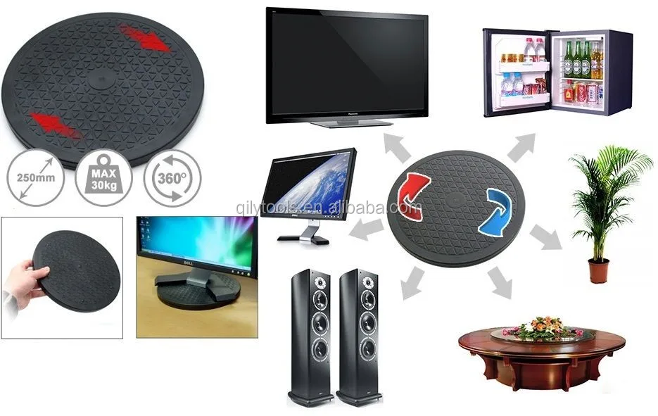 Rotating Swivel Display Stand With Steel Ball Bearing For Indoor ...