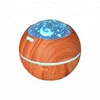 150ml Unique Light Shade Wood Grain Aroma Diffuser Ultrasound Night Light Humidifier Mini Aromatherapy Machine Home Atmosphere