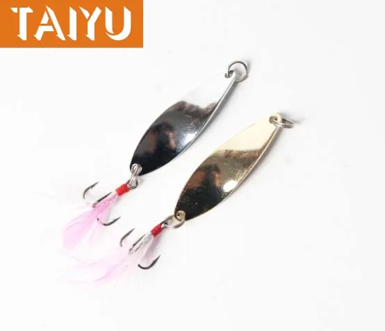 

Free shipping 9g 5cm Torsional sequins fishing lure spoon, Silvery,golden