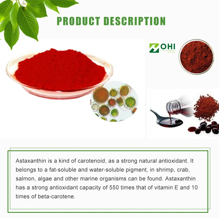 100 Pure Organic Astaxanthin Powder Natural 1 Astaxanthin Buy 100