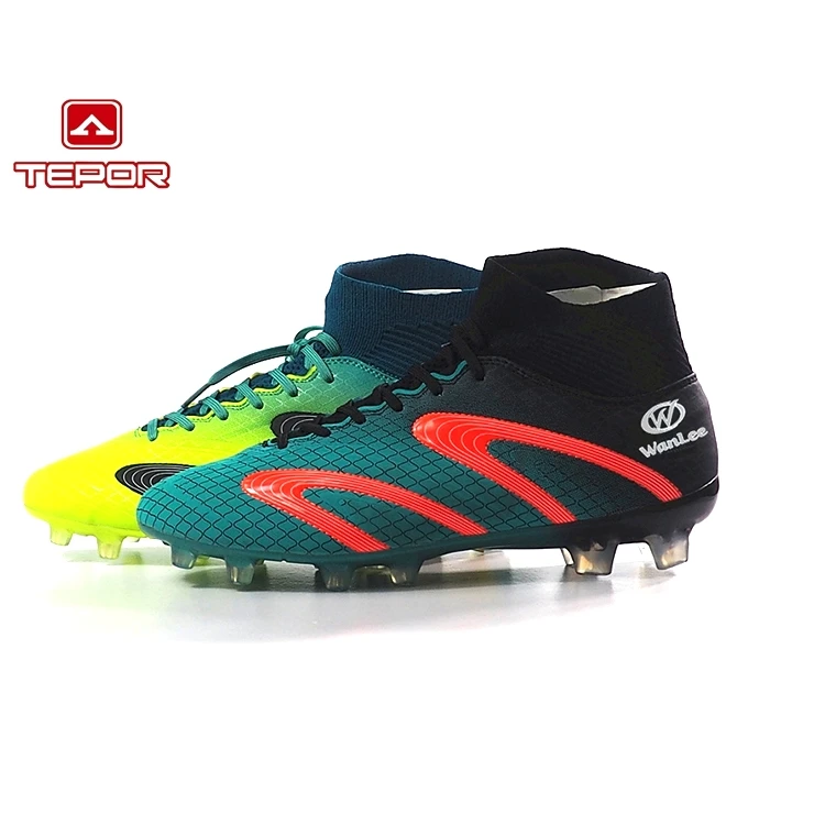
Men Sports High Ankle new custom soccer sport football shoes Men 