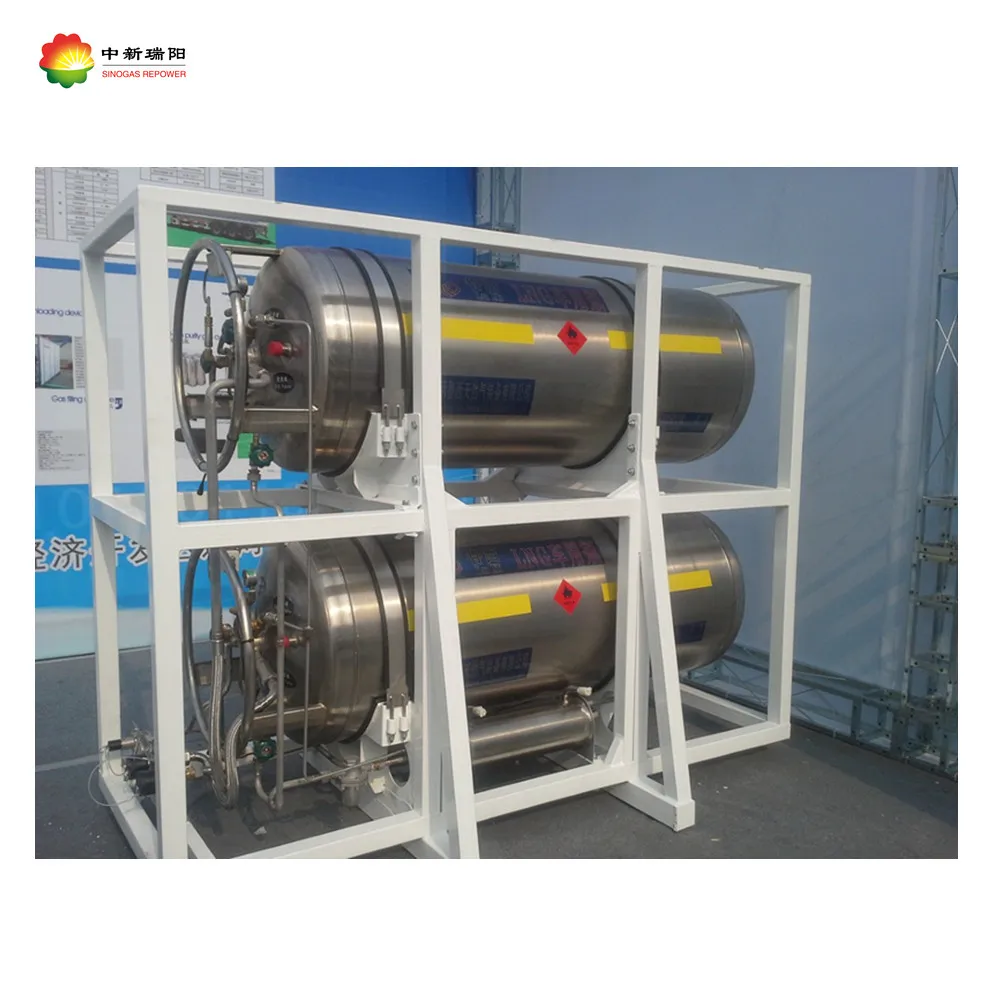 
Customized Liquiefied Gas Cryogenic LNG Cylinder with different volume 