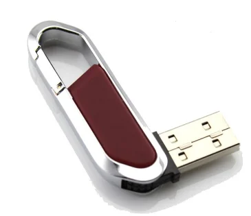 Custom Engrave Logo Metal Swivel Flash Usb Carabiner Usb Key For Outdoor Climbing - ANKUX.COM