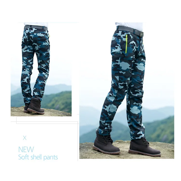 blue camo pants for men