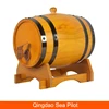 Hot Sale Custom Metal Loop 5 Liter Whiskey Beer Wine Bourbon Tequila Oak Wooden Barrel for Sale