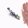Titanium EDC multi tool bottle opener allen key with chord and beads