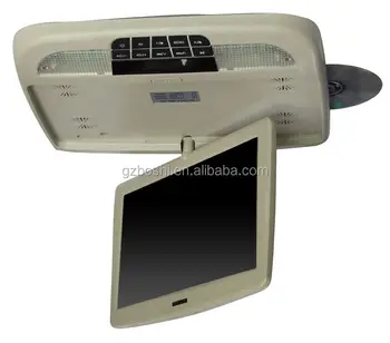 Busrv 12 Inch Flip Down Roof Mount Car Dvd Player Buy Bus Roof
