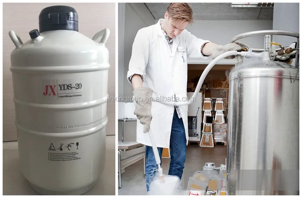 Cryogenic Dewar Pressure Vessel Tank for Nitrogen/Oxygen/CO2/Argon Storage