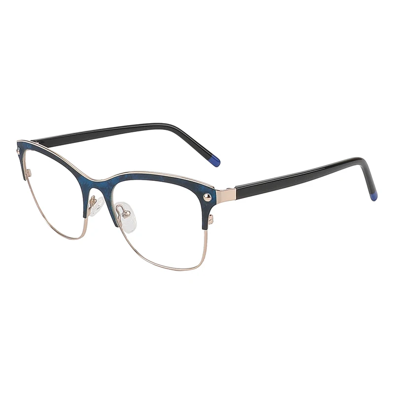 

Big Size Eyeglasses for Women Plating Front Wholesale Price