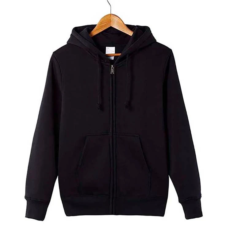 

high quality winter custom striped long sleeve 100% cotton men polyester streetwear fashion zipper hoodie manufacturer