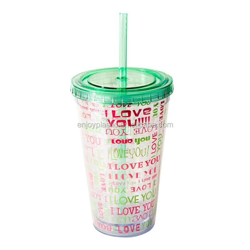 450ml Reusable Clear Hard Plastic Juice Cup With Lid And Straw Buy Plastic Juice Cup,Plastic