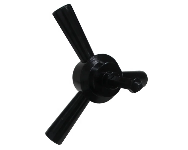 
China lock smith 3 spoke Zinc Alloy Lock Handles For Safe JN713 