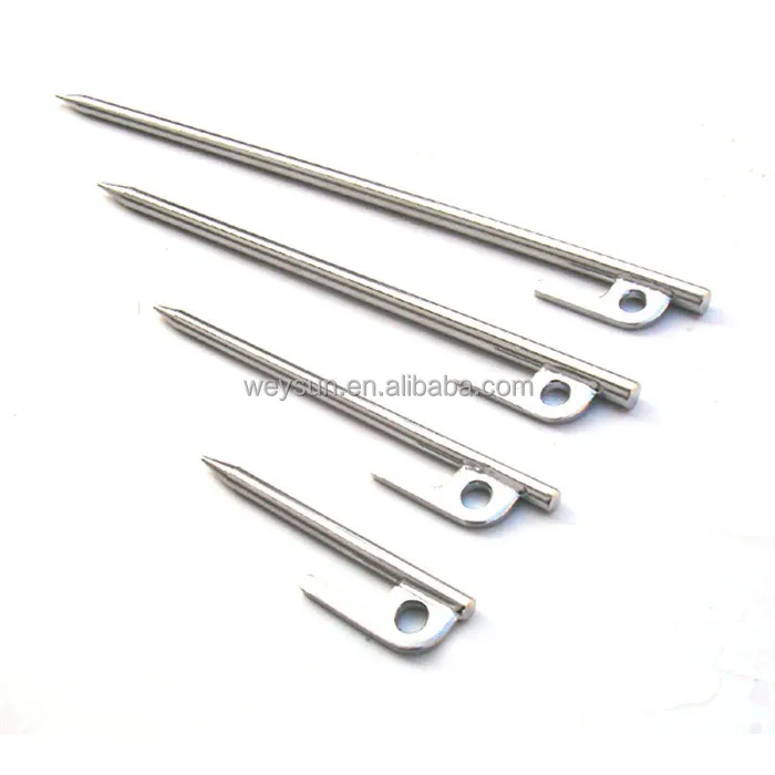 

Hot selling 30cm stainless steel pinger peg