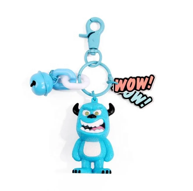 

2 styles New Arrival Personalized Bag Pendant Funny Charms Cartoon Monster BTS Kpop Key Ring Keychain
