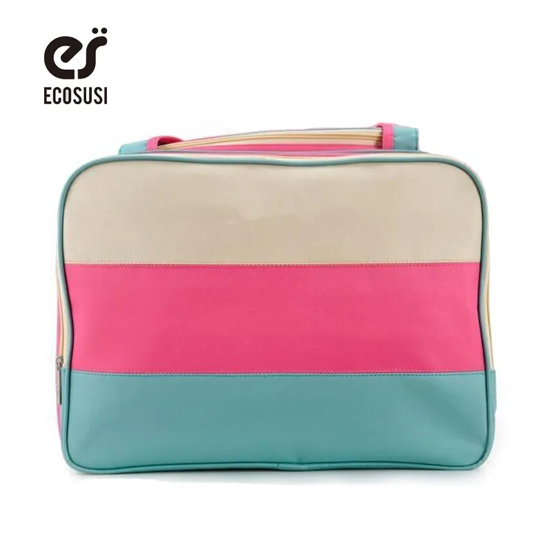 Fashion Diaper bag Colorful nappy bag Waterproof mummy bags Multifunction Baby bags shoulder high Capacity tote