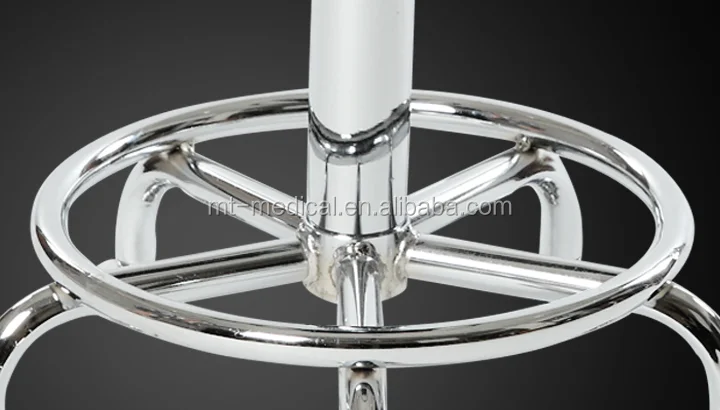 Hospital Device Height Adjustable Stool Stainless Steel Chair