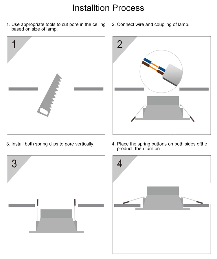 Round Bright Protct Eyes High Effect Panel Light CCT Controlled Led Recessed 10w Led Downlight