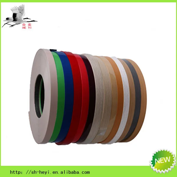 Pvc flexibele kunststof strips/kantenband tape- china fabrikant
