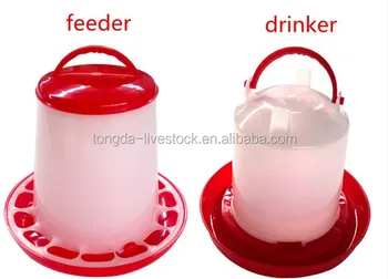Hen Broiler Feeder Chicken Automatic Feeder Drinker For Chicks