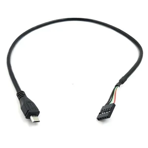 Micro USB Male to 5 Pin Dupont Motherboard Cable