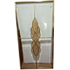 leaded stained glass door inserts for wine glass display cabinet door glass panels inserts
